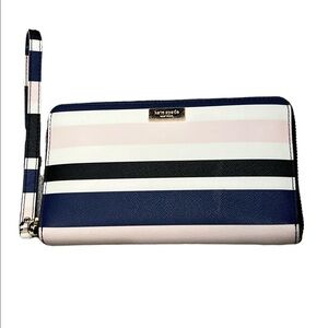 Kate Spade Grant Street Grainy Vinyl Ned’s Wristlet Wallet